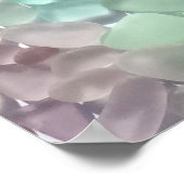 Puerto Rico-Sea-Glass-Poster Poster (Ecke)