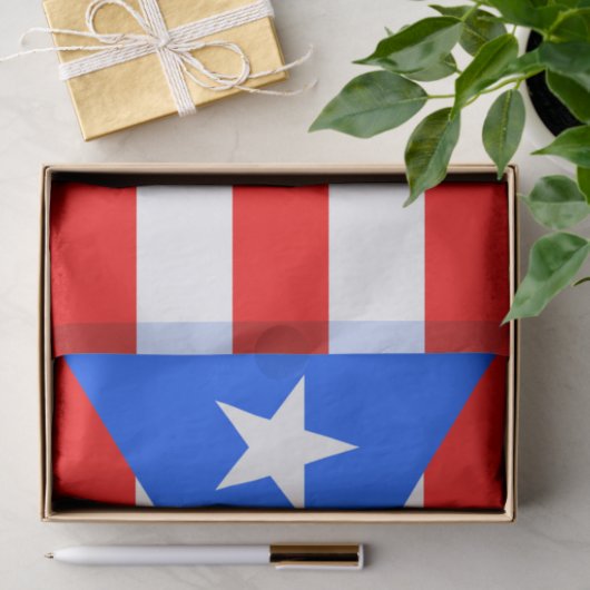 Puerto Rico Seidenpapier (Geschenk)