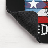 PUERTO RICO SEIN IN MEINER DNA-FLAG MOUSEPAD (Ecke)