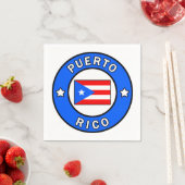 Puerto Rico Serviette (Beispiel)