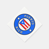 Puerto Rico Serviette (Ecke)