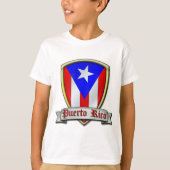 Puerto Rico - Shield2 T-Shirt (Vorderseite)