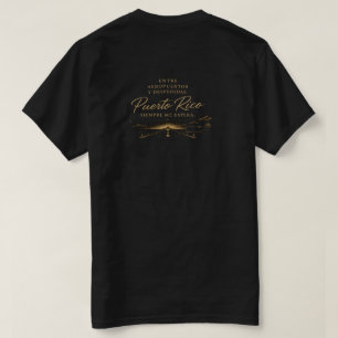 Puerto Rico Siempre Me Espera Reise & Diaspora T-Shirt