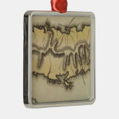 Puerto Rico Silbernes Ornament (Rechts)
