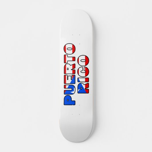 Puerto Rico Skateboard (Vorne)