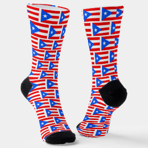 Puerto Rico Socken, patriotische puerto-ricanische Socken