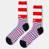 Puerto Rico Socks, Flaggenmode / sport Socken (Linkes Detail)