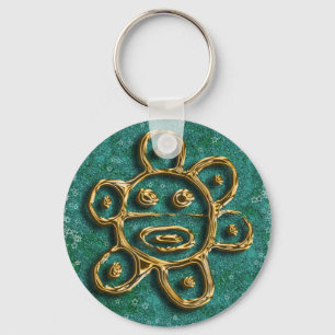 Puerto Rico - Sonne Schlüsselanhänger