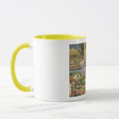 Puerto Rico Souvenir 1950er Vintag Inspiriert Tasse (Links)