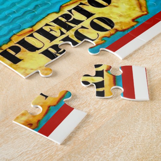 Puerto Rico Spanisch 11x14 Puzzle (Seite)