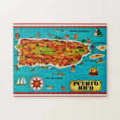 Puerto Rico Spanisch 11x14 Puzzle (Horizontal)