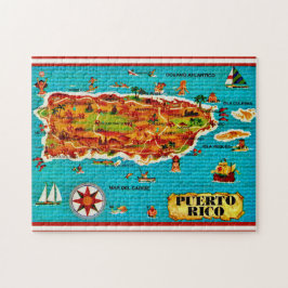 Puerto Rico Spanisch 11x14 Puzzle