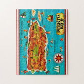 Puerto Rico Spanish 11x14 Puzzle (Vertikal)