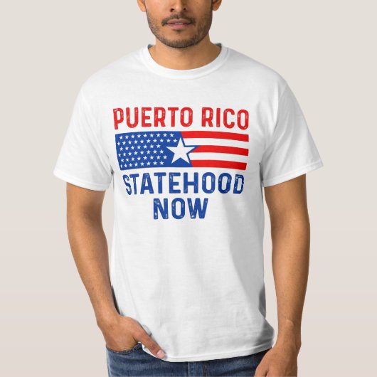 Puerto-Rico-Staat T-Shirt (Vorderseite)
