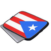 Puerto Rico Staatsflagge Laptop Sleeve (Vorne Knopf)