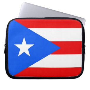 Puerto Rico Staatsflagge Laptop Sleeve