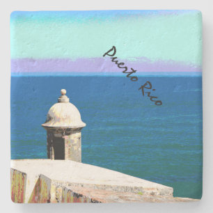 Puerto Rico Steinuntersetzer