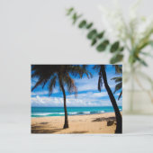 Puerto Rico - Strand von Condado Postkarte (Stehend Vorderseite)