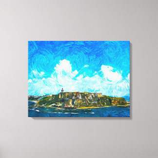 Puerto Rico Stretched Canvas Print Leinwanddruck