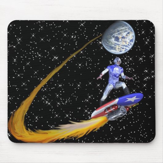 Puerto Rico Surfer Mousepad (Vorne)