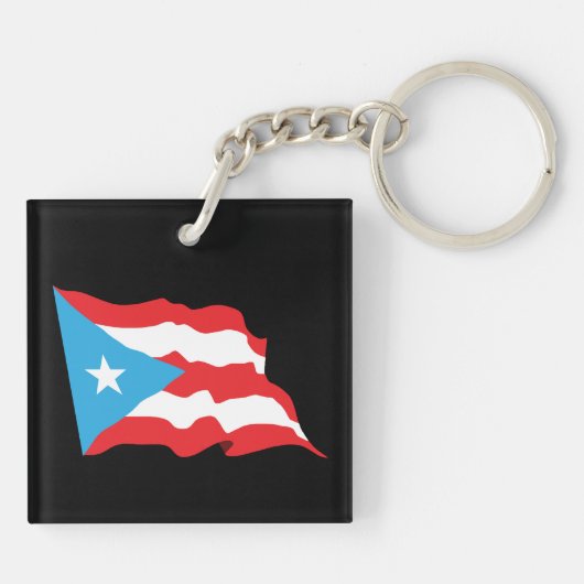 Puerto Rico Taíno Street Art Graffiti Schlüsselanhänger (Rückseite)