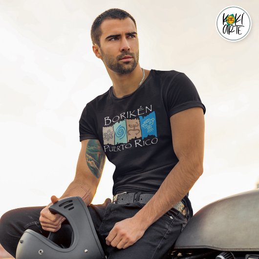 Puerto Rico Taíno Symbole T-Shirt