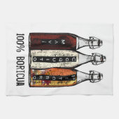 Puerto Rico Traditionelle Getränke 100% Boricua Geschirrtuch (Horizontal)