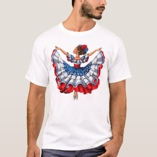 Puerto Rico Traditioneller Tänzer T-Shirt