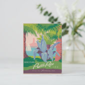 Puerto Rico Travel Postkarte (Stehend Vorderseite)