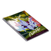 Puerto Rico U.S.A., WPA Tourismus und Parkplakat Notizblock (Rechte Seite)