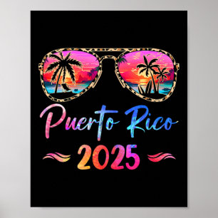 Puerto Rico Urlaub 2025 Matching Group Family Poster