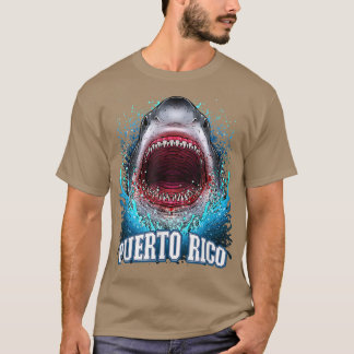 Puerto Rico Urlaub Great White Shark Beach Tour  T-Shirt