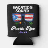 Puerto Rico Vacation Squad Group Matching Dosenkühler (Rückseite)