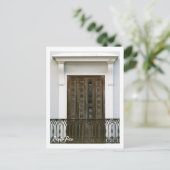 Puerto Rico, ventanas Viejo San Juan Postkarte (Stehend Vorderseite)