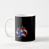 Puerto Rico Vintag Boxhandschuhe Kaffeetasse (Links)