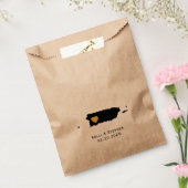 Puerto Rico Wedding Gefallen Treat Sacks, Geschenk Geschenktütchen (Versiegelt)