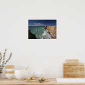 Puerto Rico, Westküste, Cabo Rojo, Küste 2 Poster (Küche)