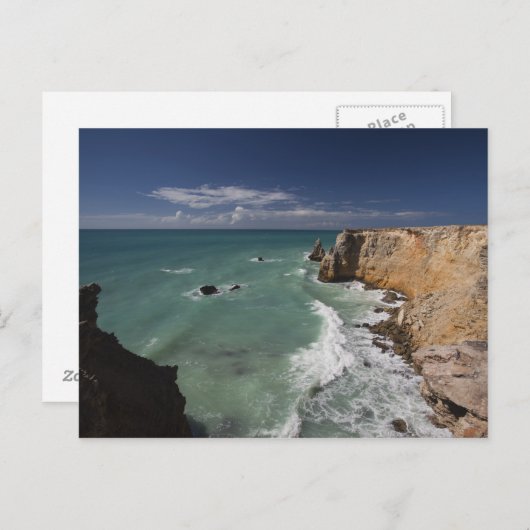 Puerto Rico, Westküste, Cabo Rojo, Küste 2 Postkarte (Vorne/Hinten)