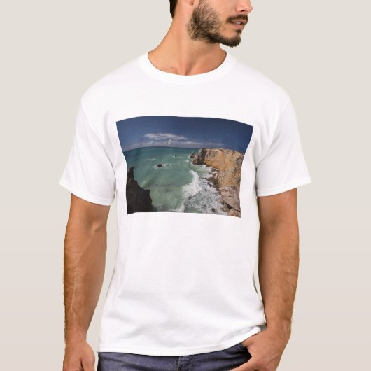 Puerto Rico, Westküste, Cabo Rojo, Küste 2 T-Shirt (Vorderseite)