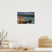 Puerto Rico, Westküste, Cabo Rojo, Küste 3 Poster (Küche)