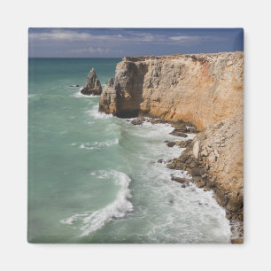 Puerto Rico, Westküste, Cabo Rojo, Küstenlinie Magnet