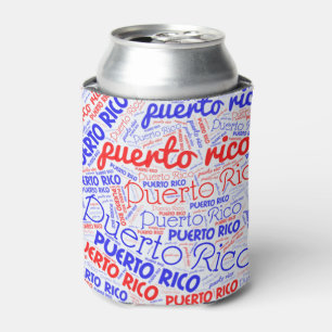 Puerto Rico Word Cloud Dosenkühler