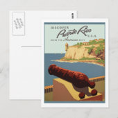 Puerto Rico (wpa) Postkarte (Vorne/Hinten)