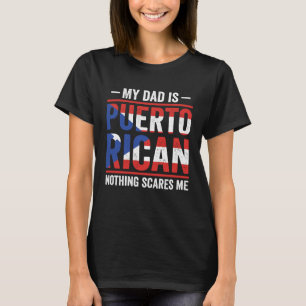 Puerto Rico Wurzeln Mein Vater ist puerto-ricaner T-Shirt