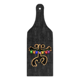 Puerto Rico Xmas Coqui Taino Symbol Boricua Flag Schneidebrett