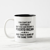 Puerto Rico Zweifarbige Tasse (Links)