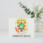 Puerto-Ricoat Postkarte (Stehend Vorderseite)