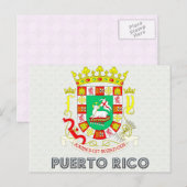 Puerto-Ricoat Postkarte (Vorne/Hinten)