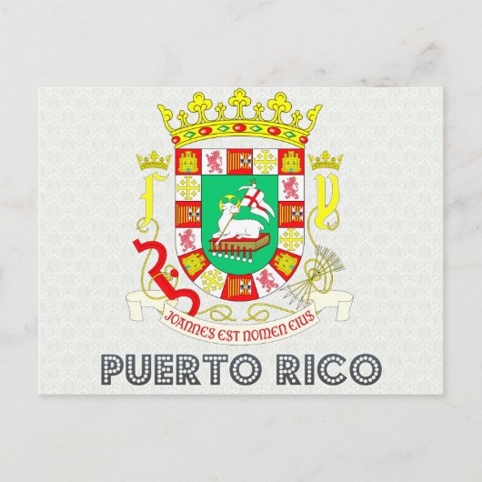 Puerto-Ricoat Postkarte (Vorderseite)