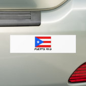 Puerto- Ricoflagge Autoaufkleber (Auf Auto)